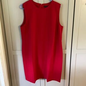 Ann Taylor Red Shift Dress
